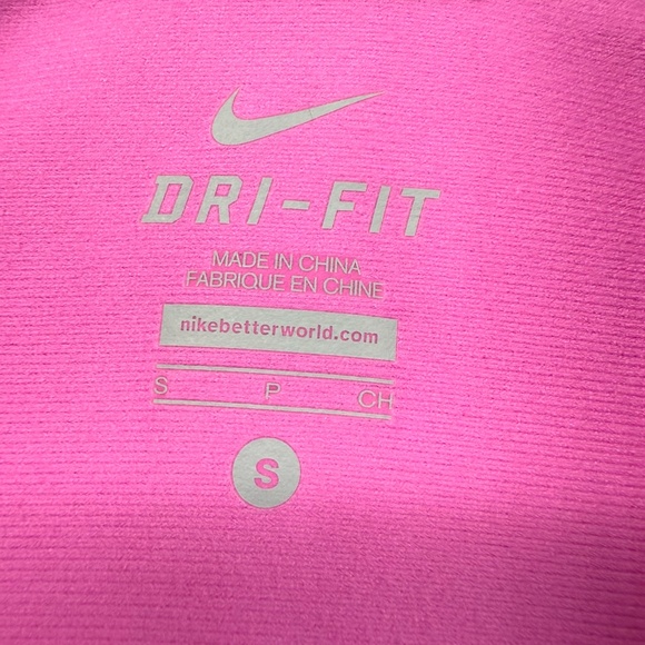 Pink Nike Dry Fit Warm-up Zipper Jacket. Size Small. - Picture 5 of 10